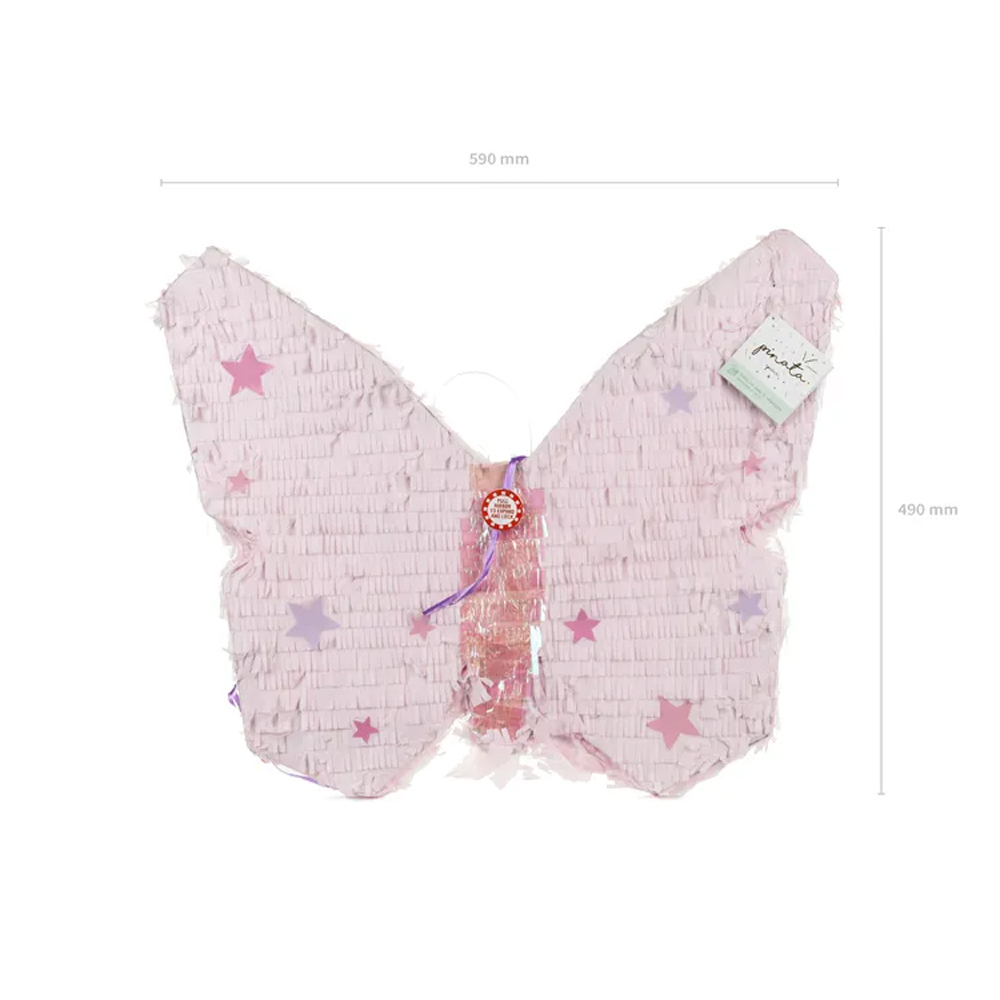 FOLDABLE PINATA BUTTERFLY 58X48X10CM - Image 3
