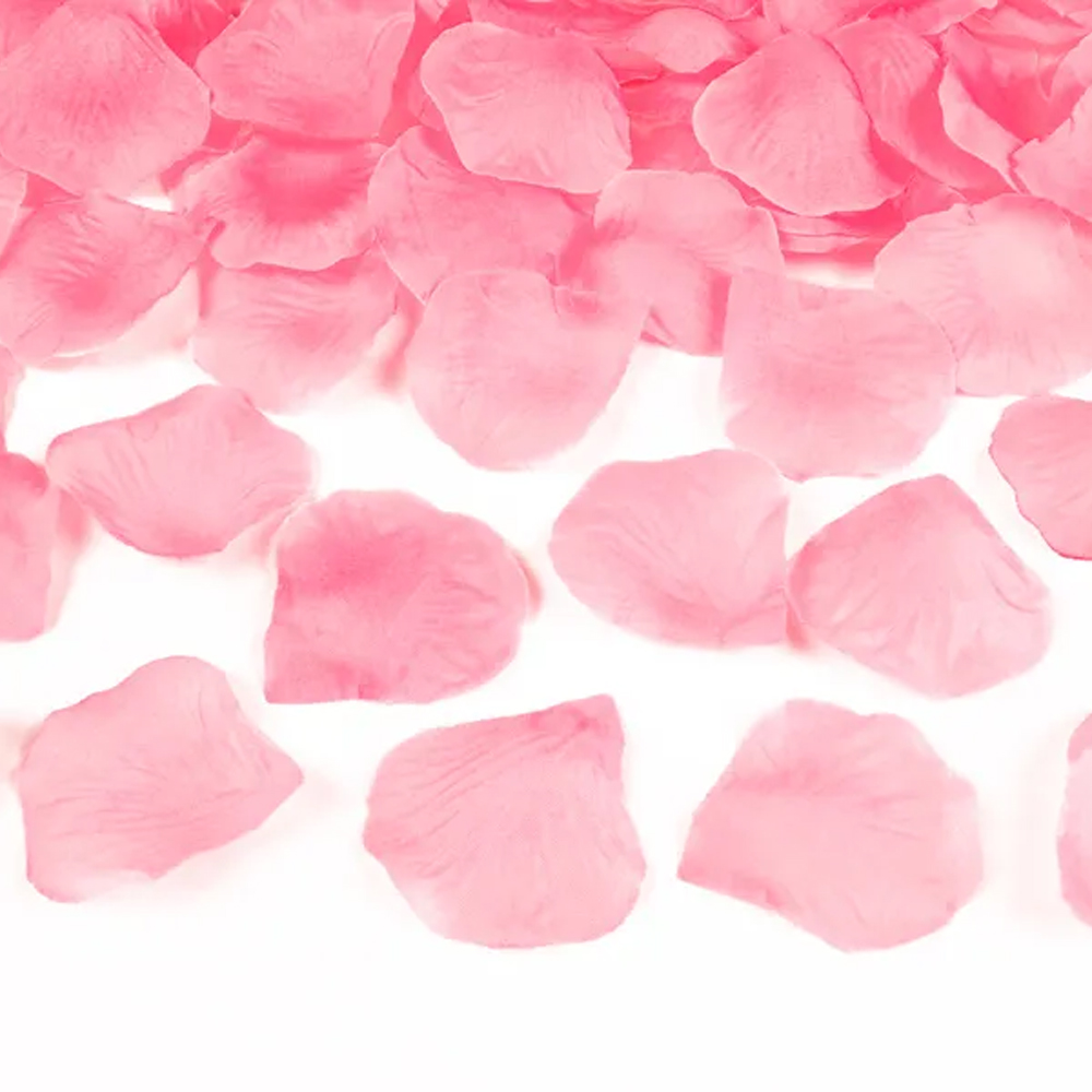 ROSE PETALS IN A BAG LIGHT PINK 100PCS