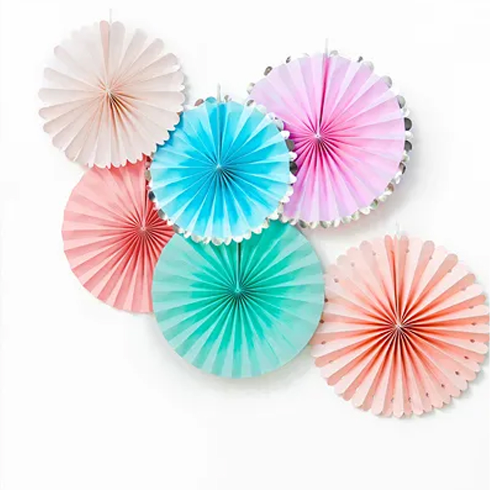 DECORATIVE ROSETTES UNICORN MIX 3PCS - Image 4