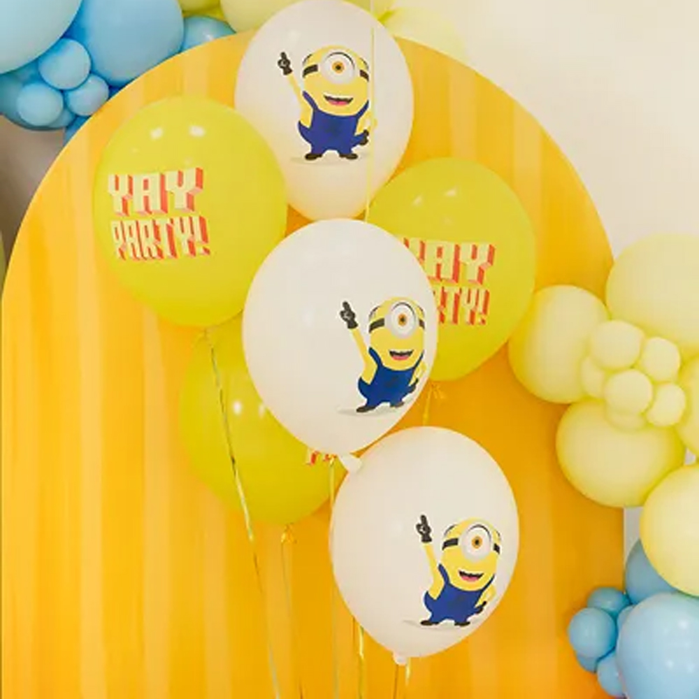 STRONG BALLOONS MINIONS 30CM 6PCS - Image 2