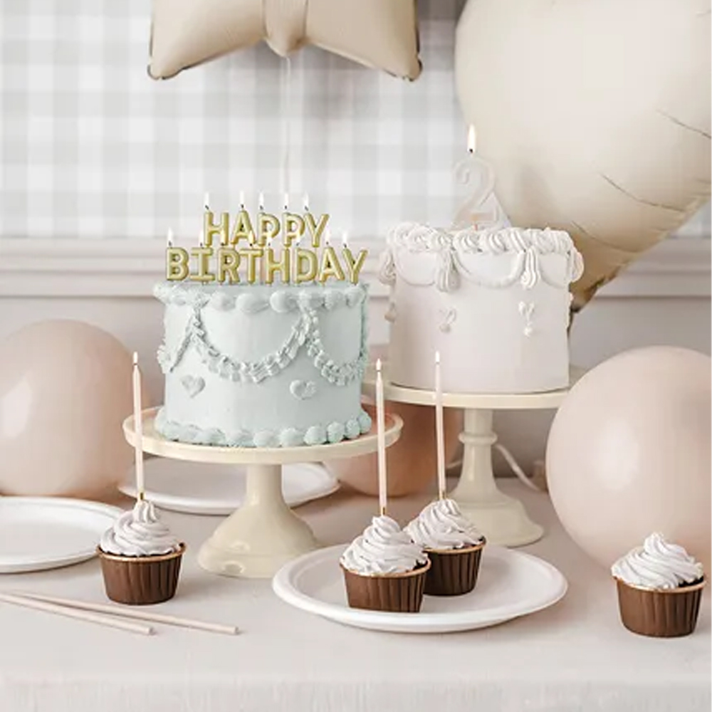 PLAIN BIRTHDAY CANDLES 14CM 12PCS - Image 6