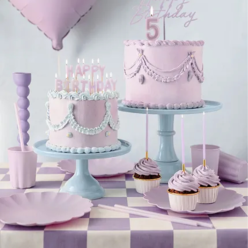 PLAIN BIRTHDAY CANDLES 14CM 12PCS - Image 3