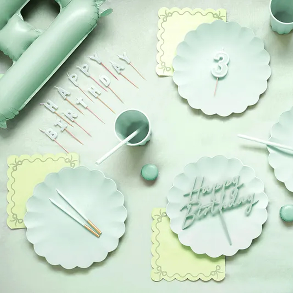 PLAIN BIRTHDAY CANDLES 14CM 12PCS - Image 5