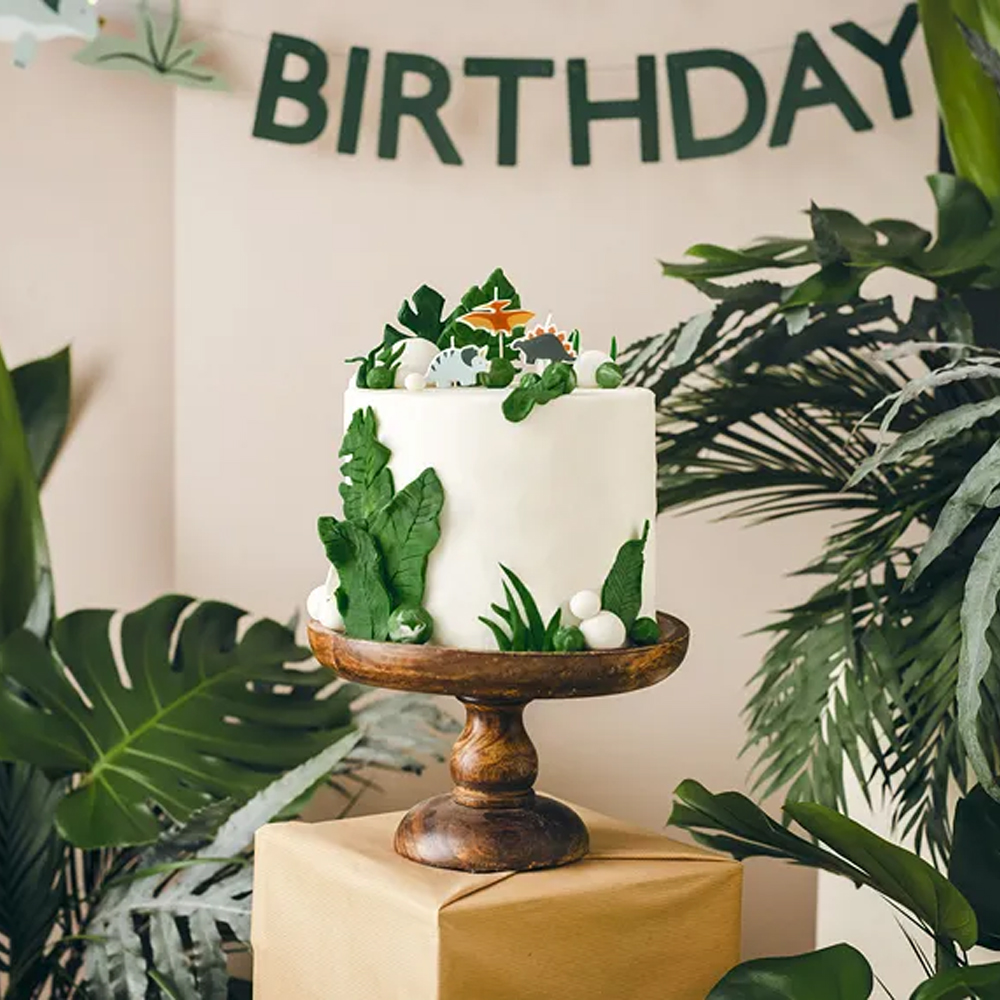 BIRTHDAY CANDLES DINOSAURS 3CM 3PCS - Image 2