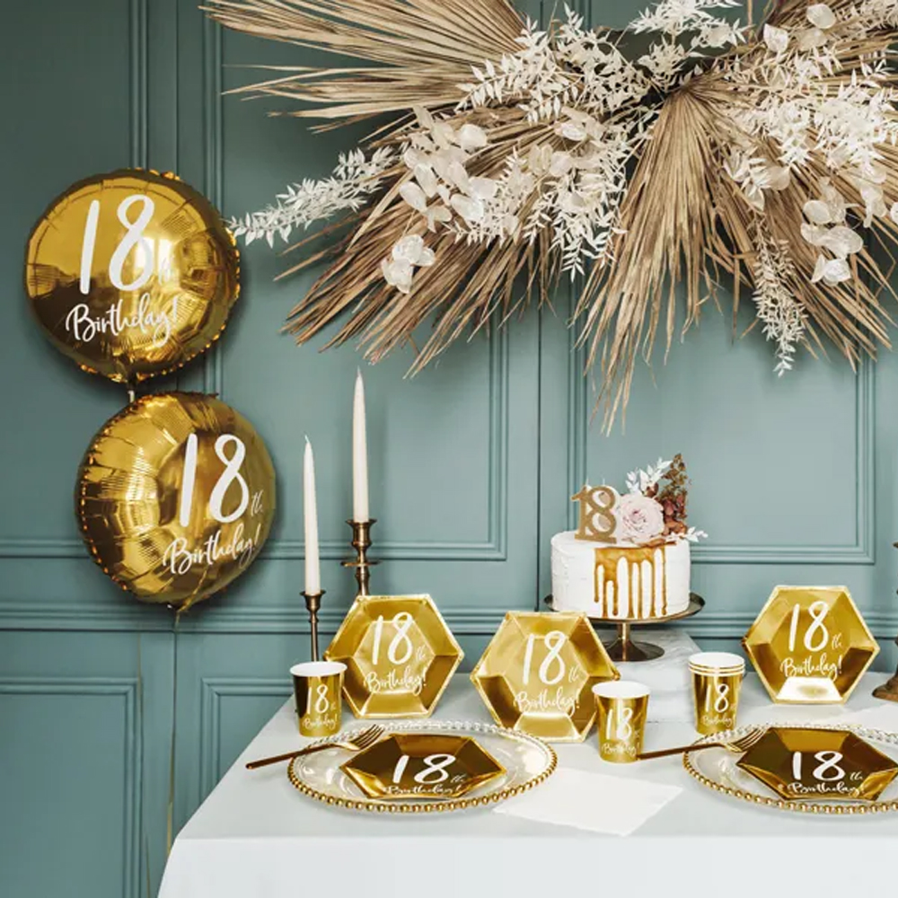 BIRTHDAY CANDLE NUMBER GOLD 7.5CM - Image 4