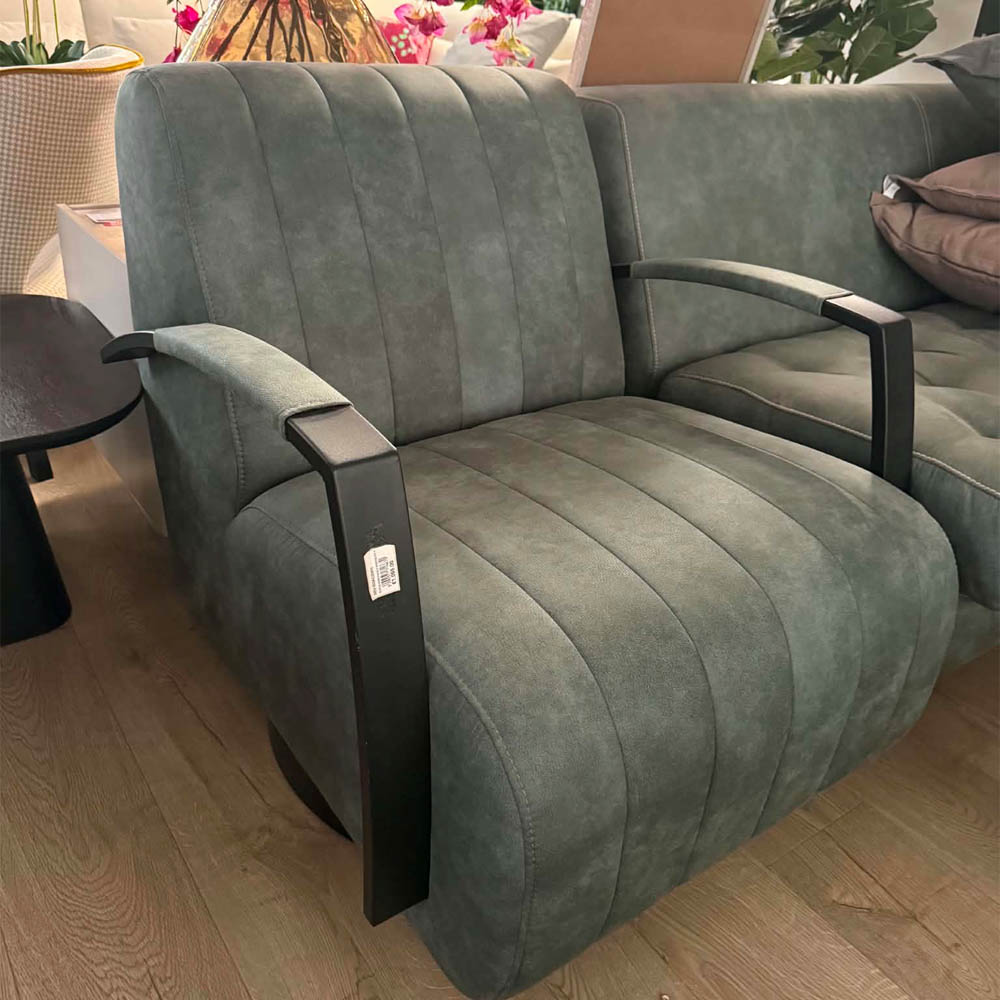 SOPHIE ARMCHAIR D WRANGLER HUNTER 81x77x92CM