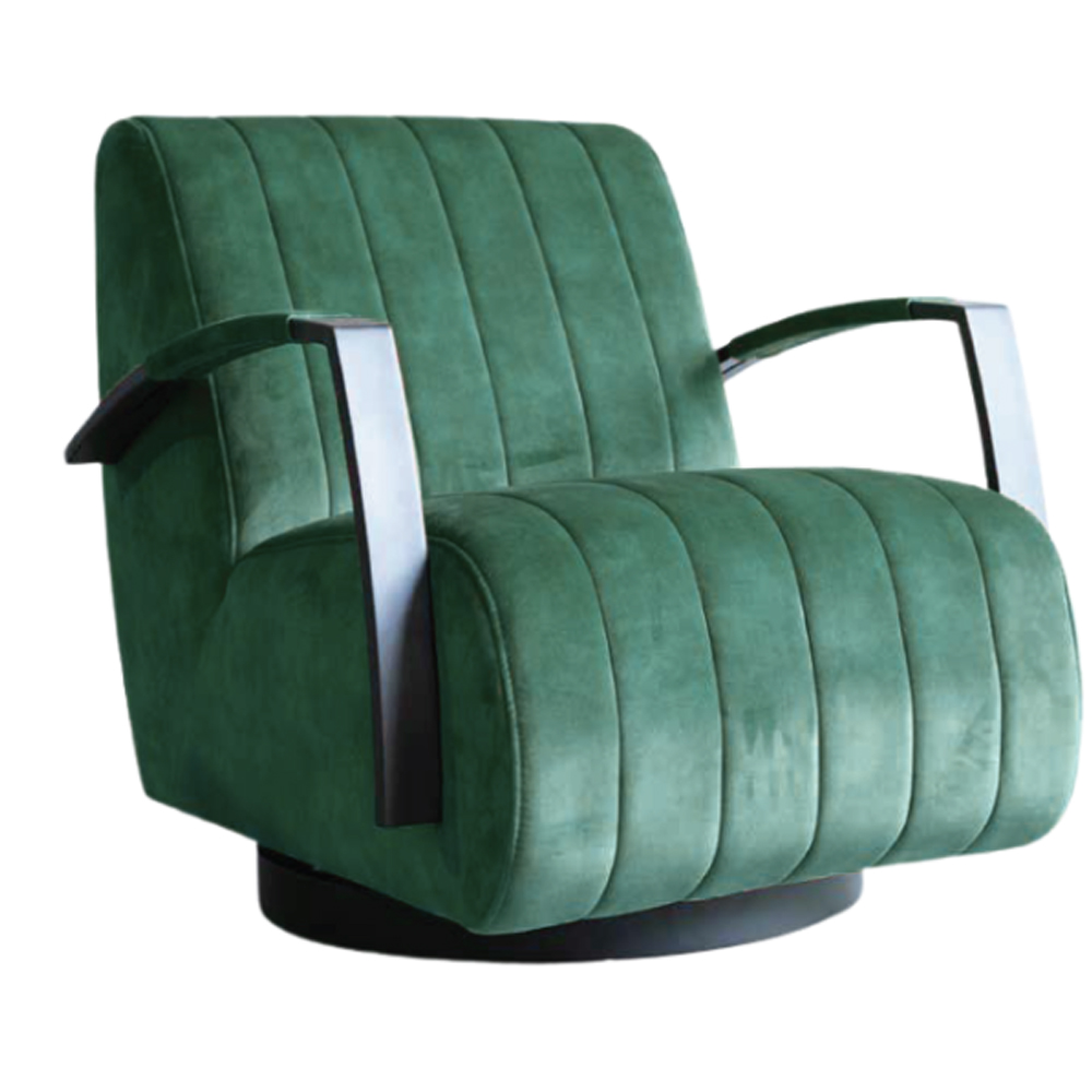 SOPHIE ARMCHAIR D WRANGLER HUNTER 81x77x92CM