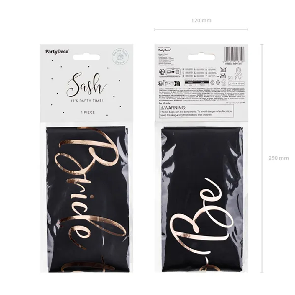 BRIDE TO BE SASH 75CM - Image 5