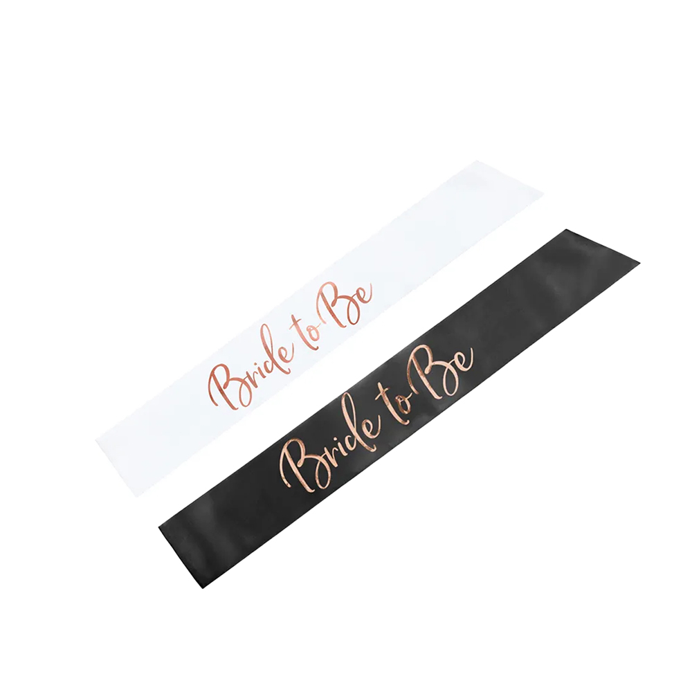 BRIDE TO BE SASH 75CM