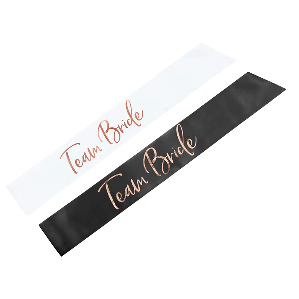 TEAM BRIDE SASH 75CM