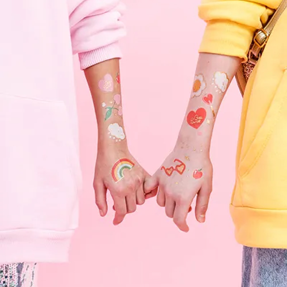 TEMPORARY TATTOOS DAISY 14PCS - Image 3