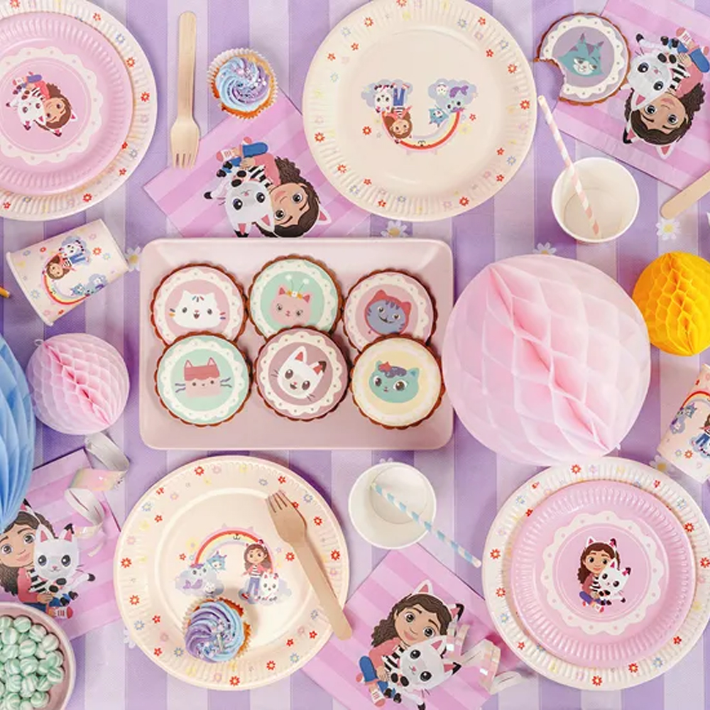 PAPER PLATES GABBY'S DOLLHOUSE MIX 23CM 6PCS - Image 3