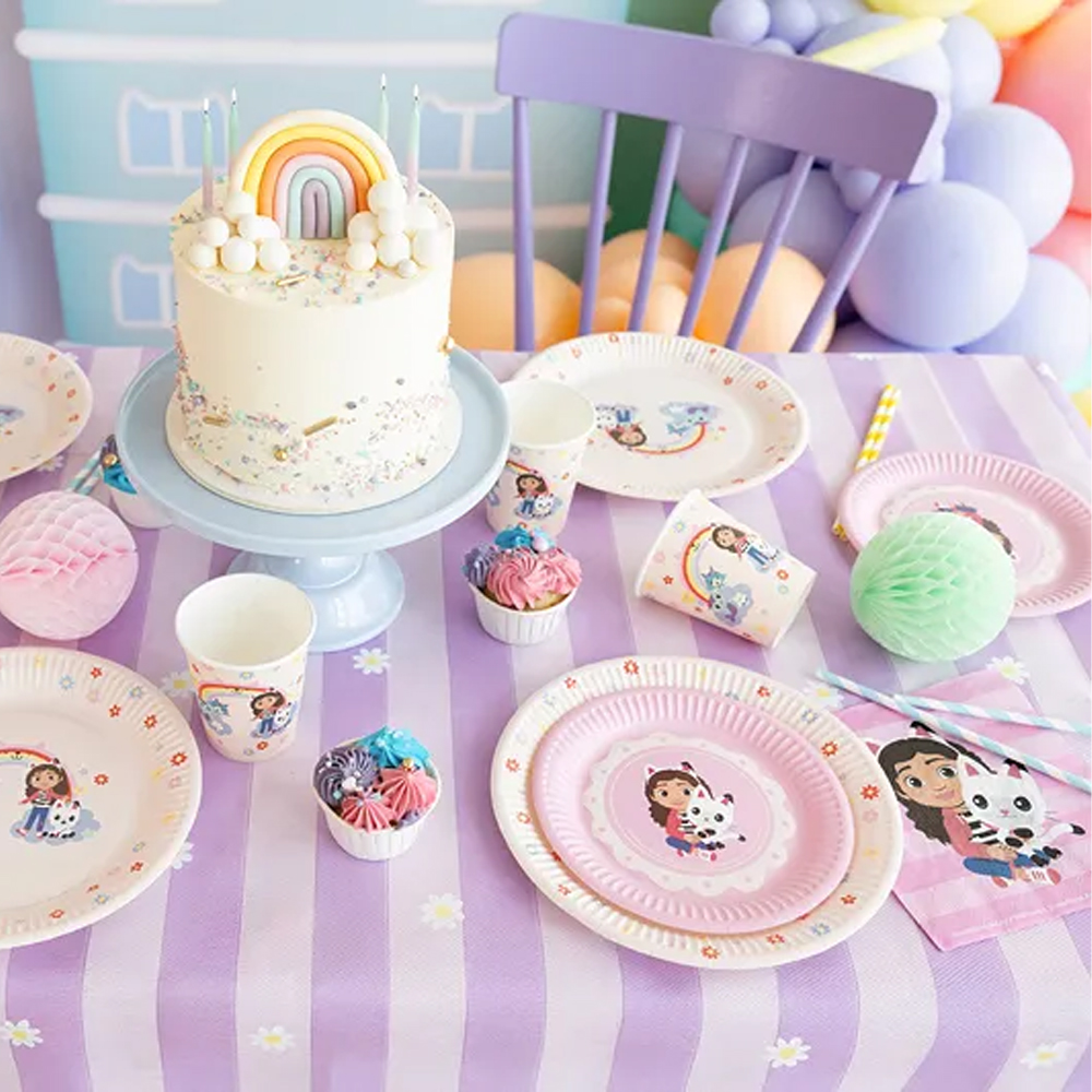 PAPER PLATES GABBY'S DOLLHOUSE MIX 18CM 6PCS - Image 4