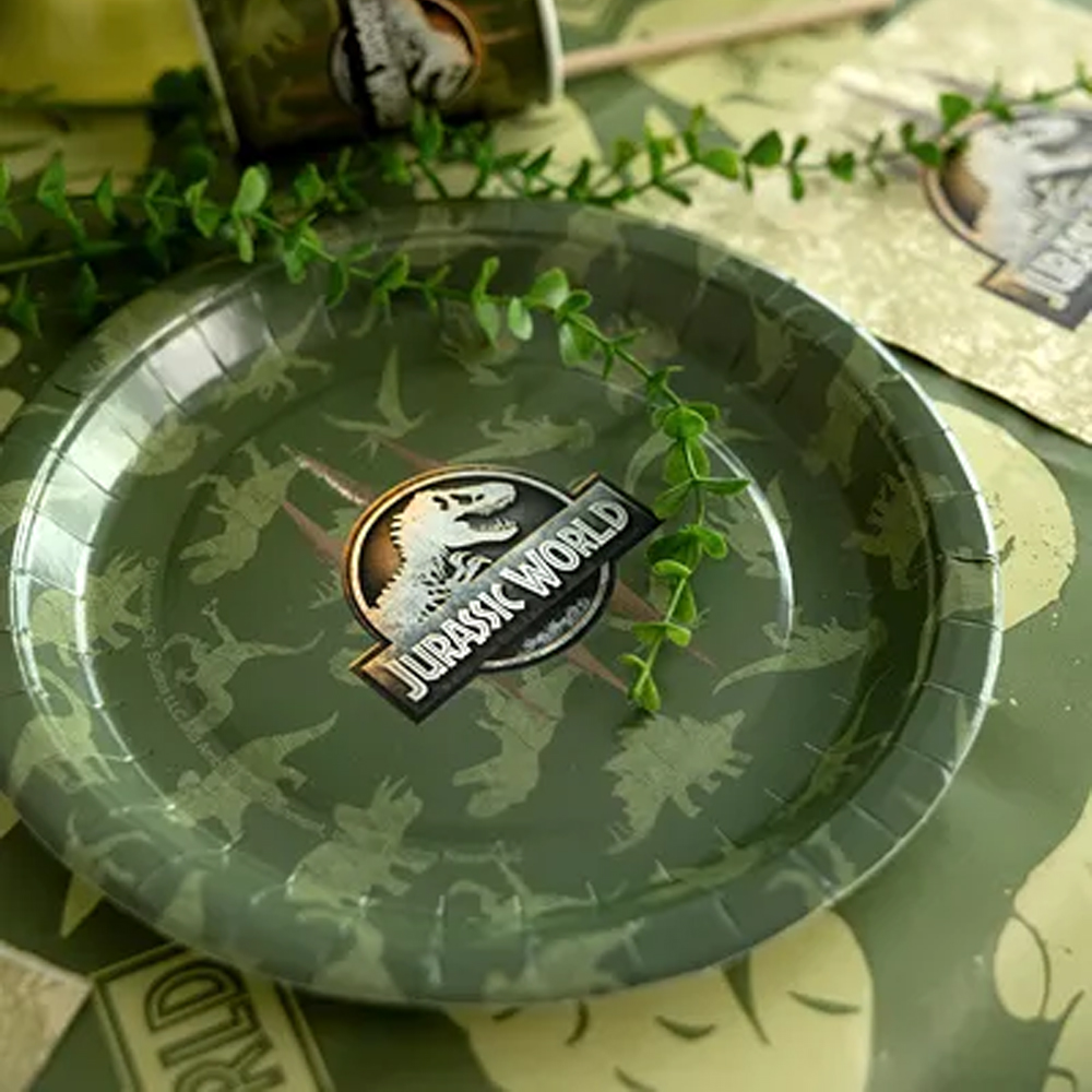 PAPER PLATES JURASSIC WORLD 23CM 6PCS - Image 2