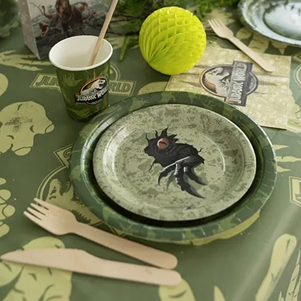PAPER PLATES JURASSIC WORLD 18CM 6PCS - Image 2