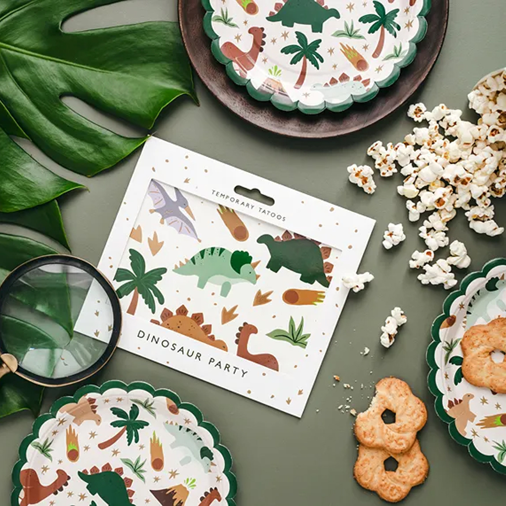 PAPER PLATES DINOSAURS 18X18CM 6PCS - Image 3
