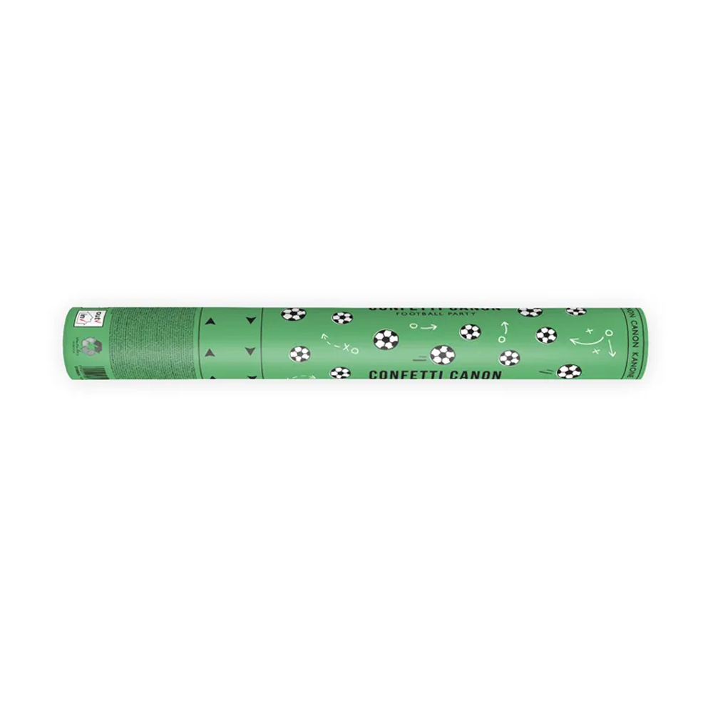 CONFETTI CANNON WITH FOOTBALLS MIX 40CM - Image 3