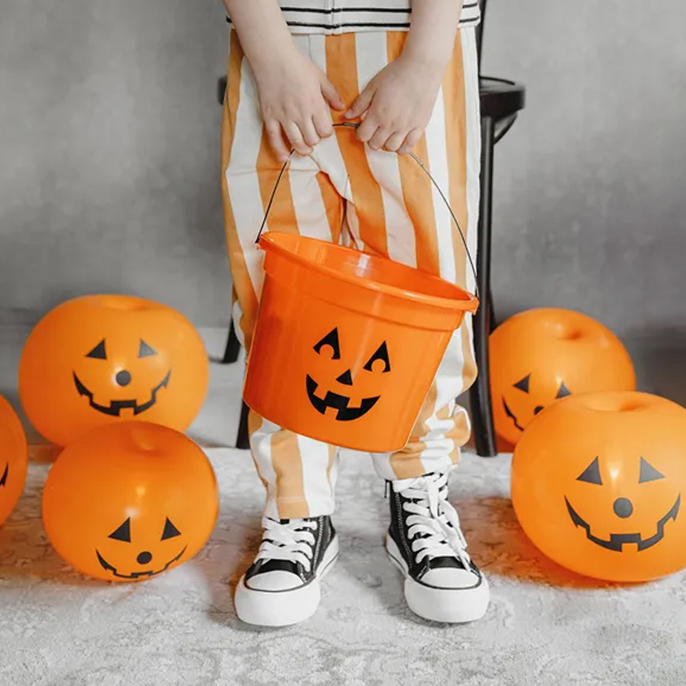 PUMPKIN BUCKET 20.5X15CM - Image 2