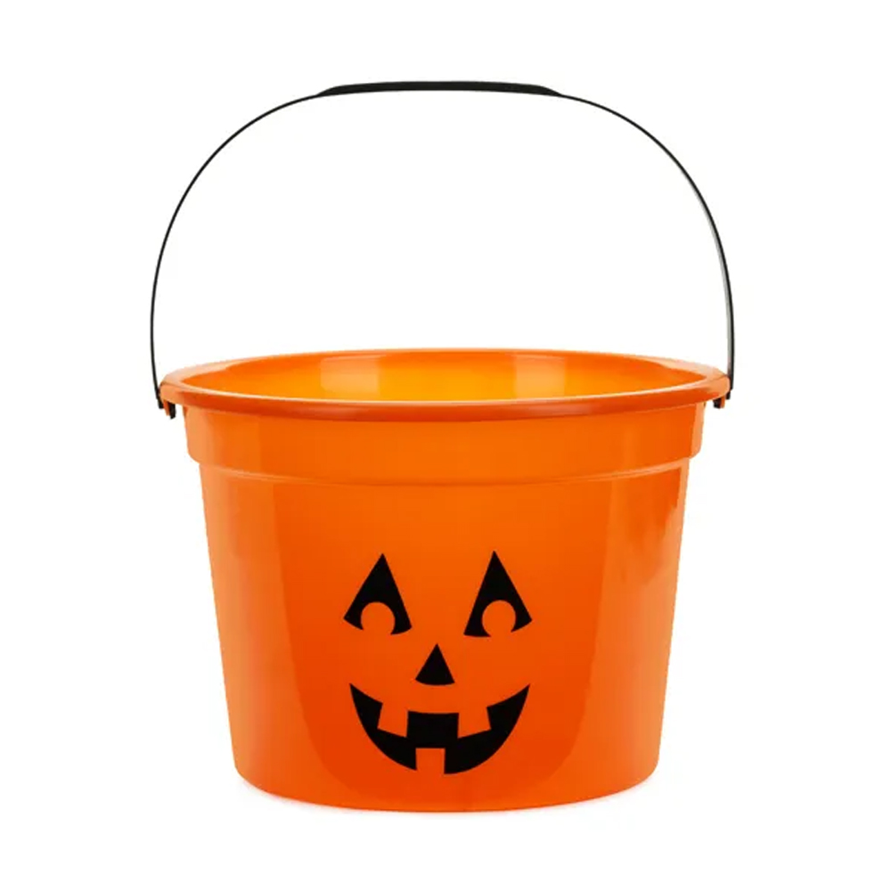 PUMPKIN BUCKET 20.5X15CM