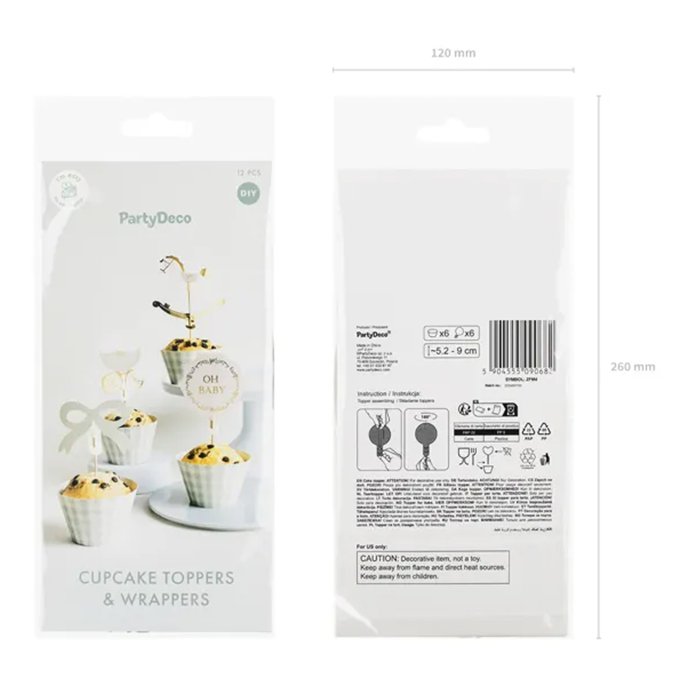 MUFFIN SET OH BABY 6PC - Image 3