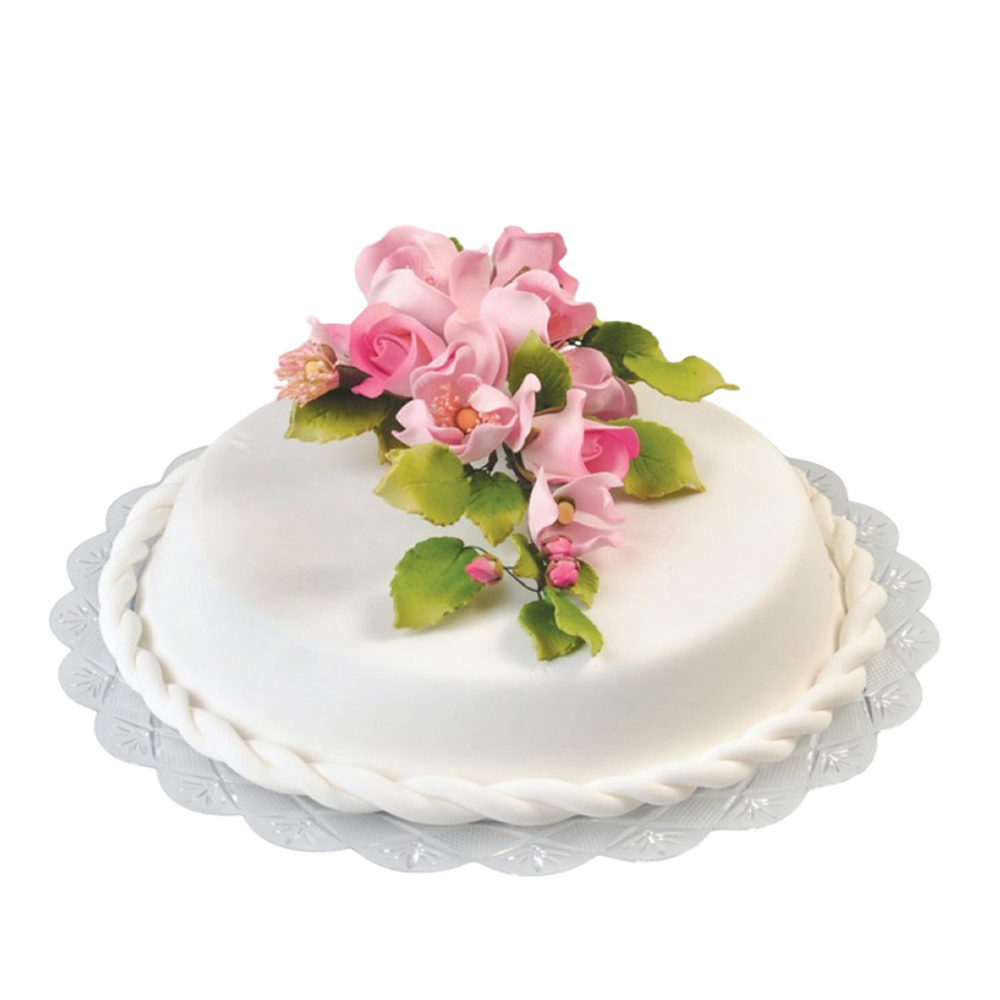 ROUND DISK 28CM WHITE 70PCS