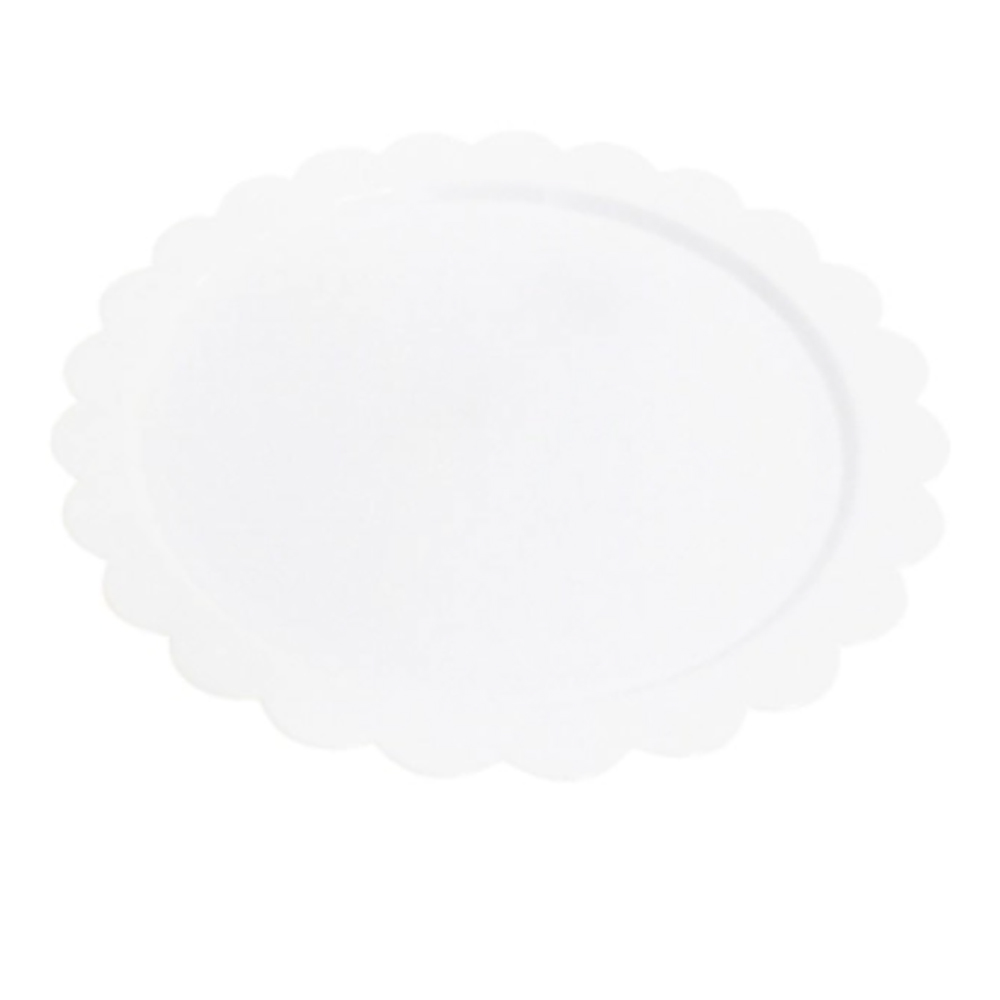 ROUND DISK WHITE 25CM