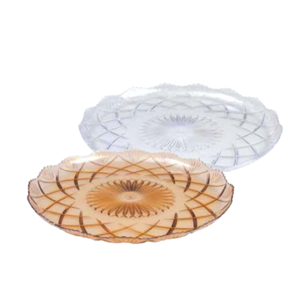 ROUND DISK CLEAR 25CM
