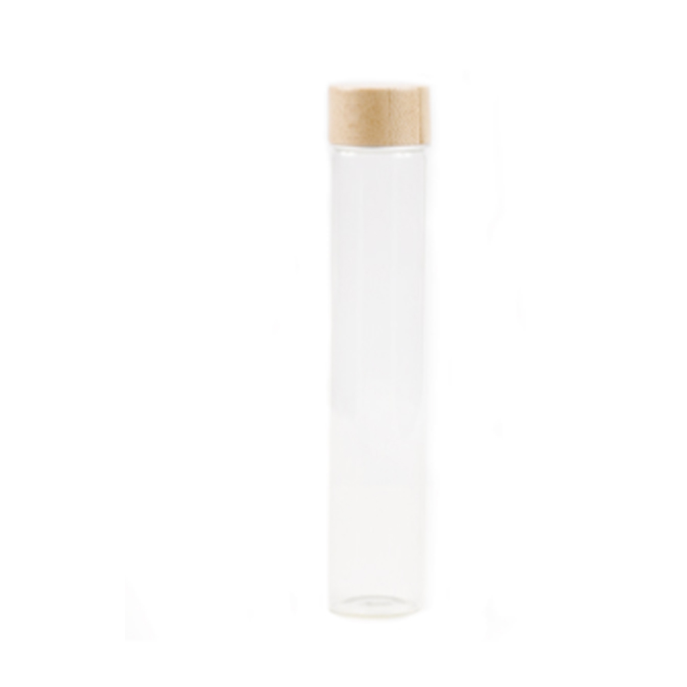 GLASS TEST TUBE WITH WOODEN LID 30X120MM