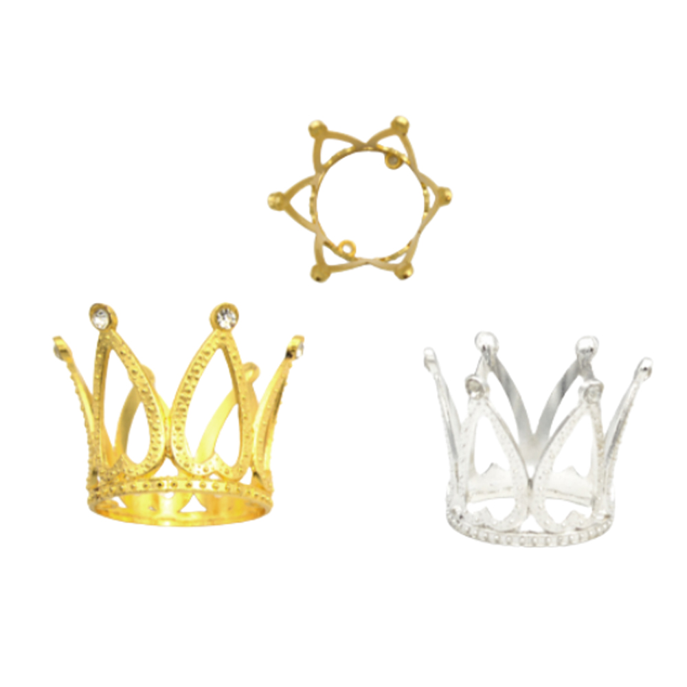 CROWN METAL 4.5X3.5CM