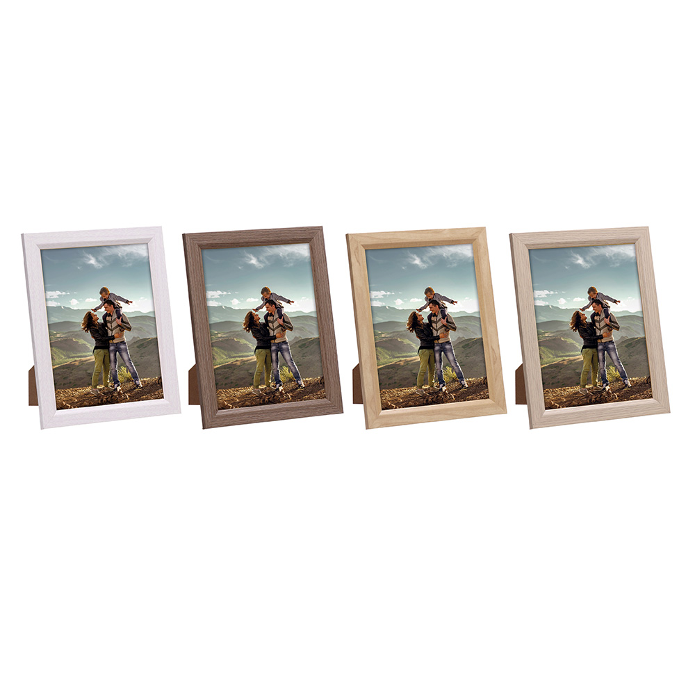 MDF PHOTO FRAME FINN ASSORTED 4 COLOURS 15X20CM