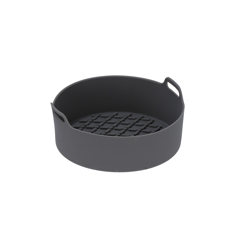 SILICON BASKET FOR AIR FRYER ROUND 18X8CM