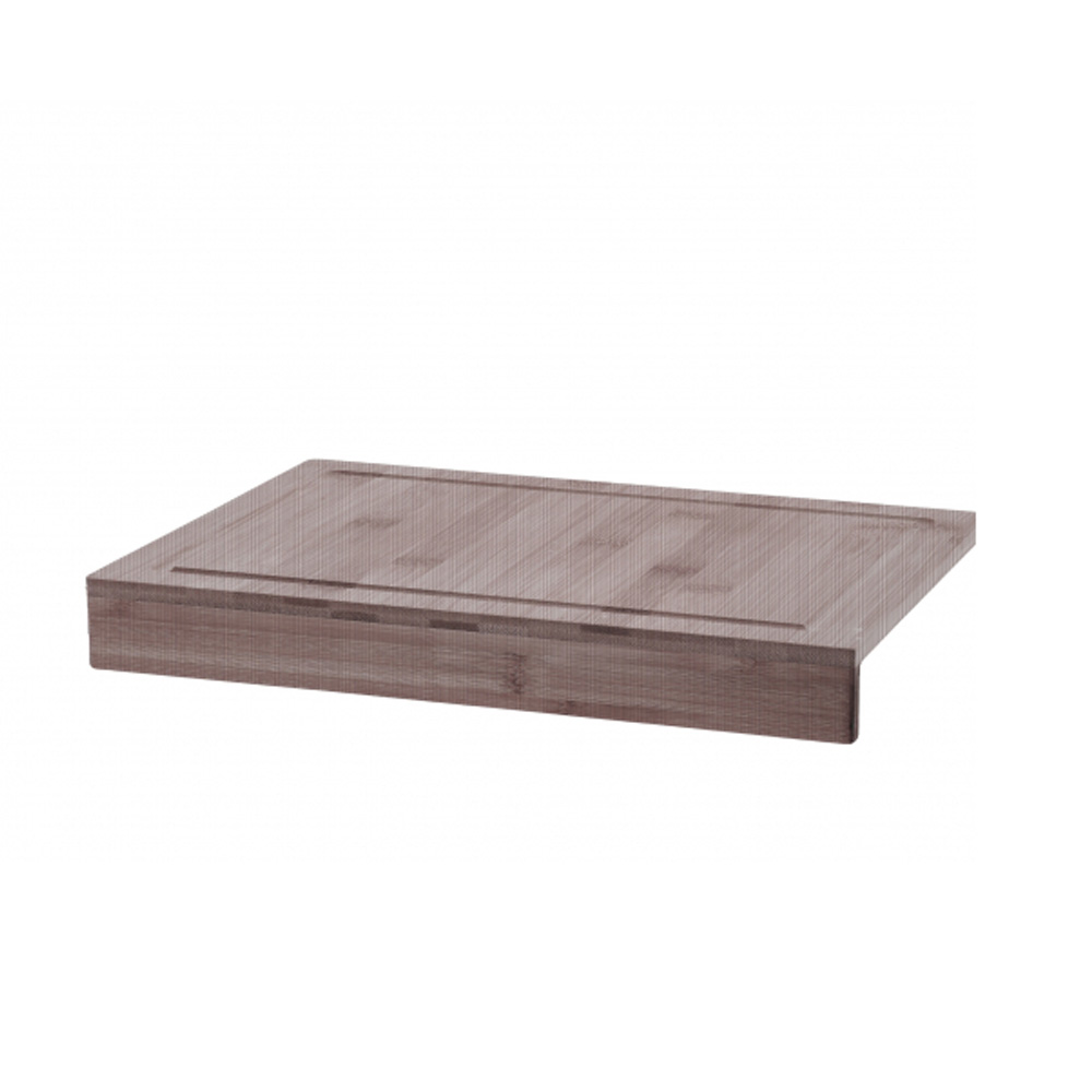 BAMBOO CUTTING BOARD WITH EDGE 35X25XH5CM