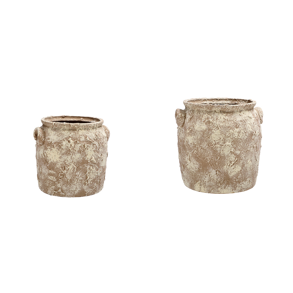 CEMENT VASE FAHR