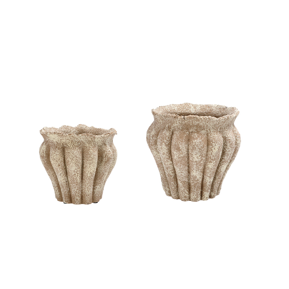 CEMENT VASE ELINA