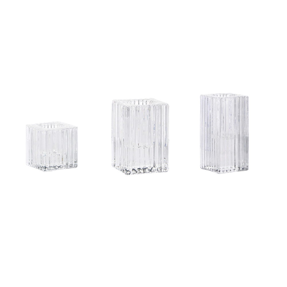 GLASS CANDLE HOLDER
