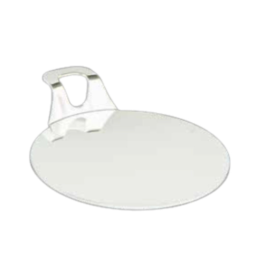 ROUND CREAM CAKE TRAY WHITE COLOR 9CM