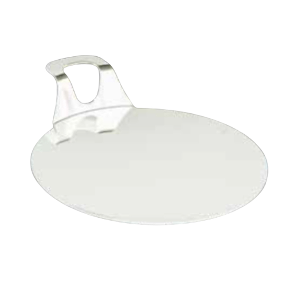 ROUND CREAM CAKE TRAY WHITE COLOR 8CM