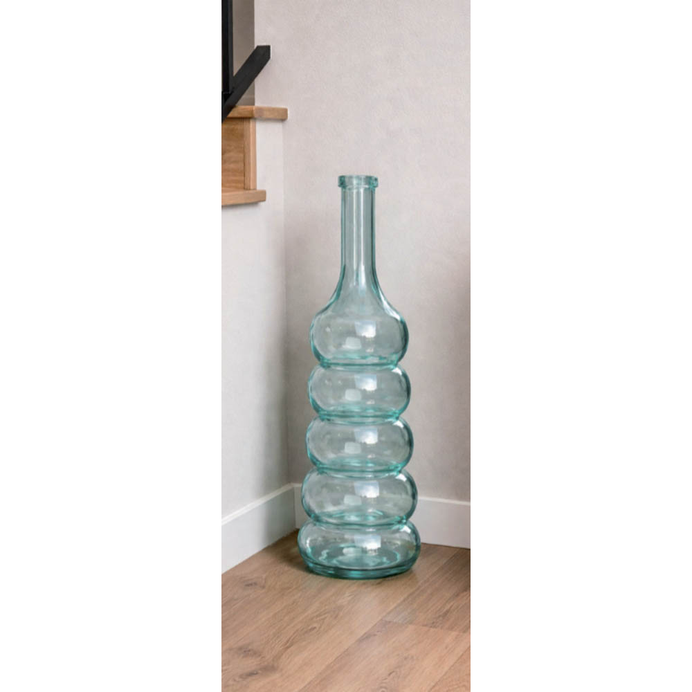 VASE TOTEM WINTER BLUE 75CM - Image 2