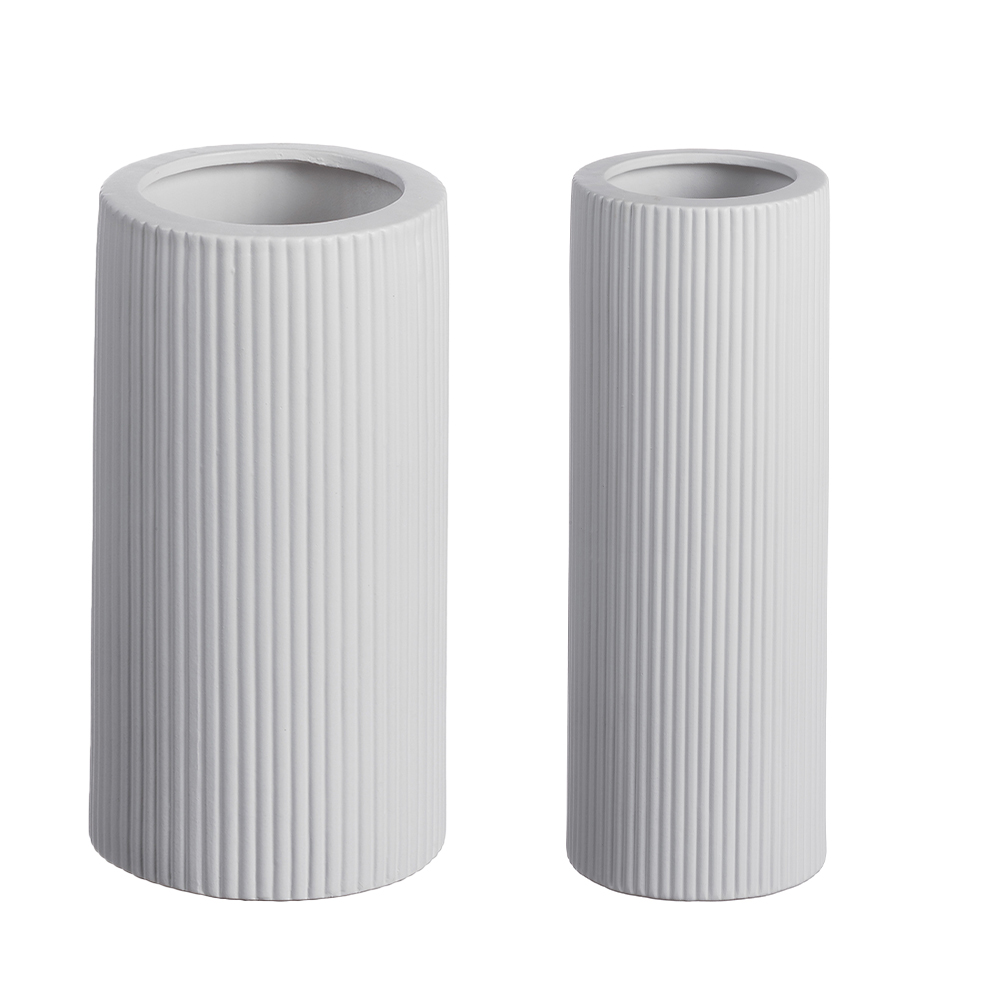 CERAMIC VASE WHITE
