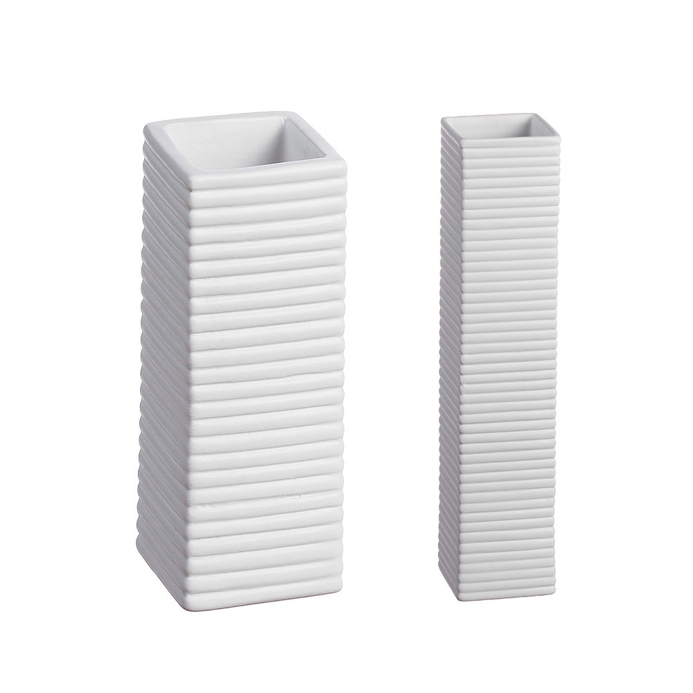 CERAMIC VASE WHITE