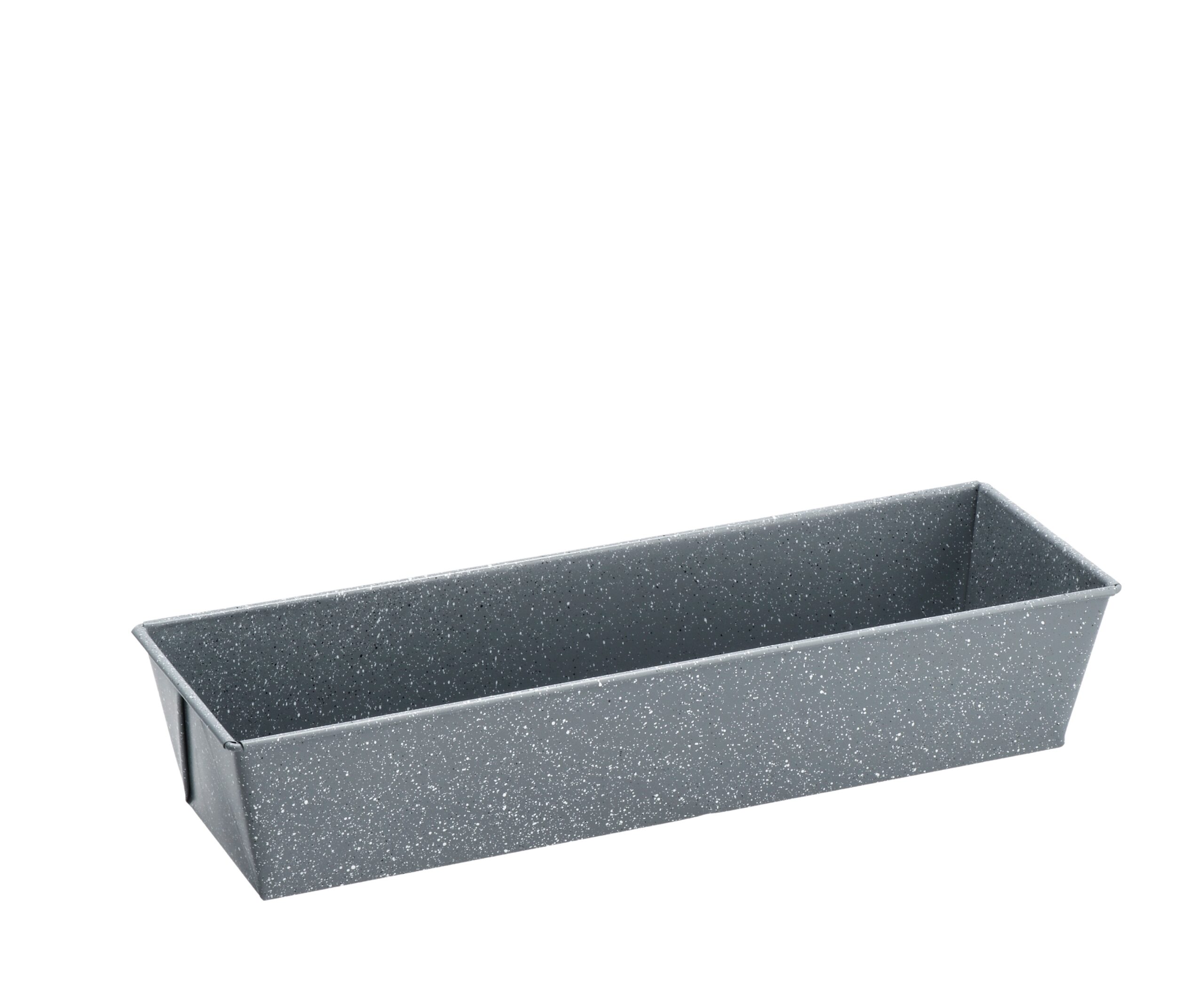 MARBLED STEEL MOLD RECTANGLE NON-STICK 35X11.5X7.5CM