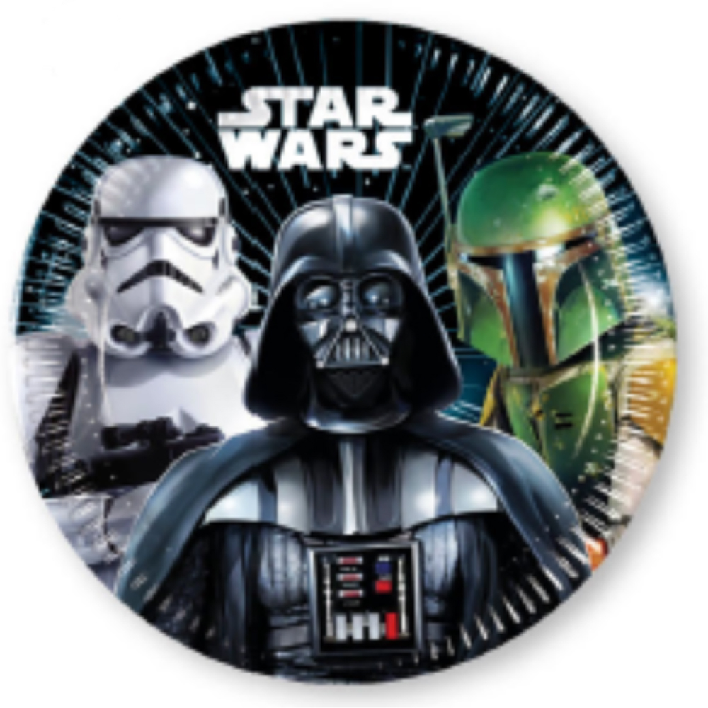 PAPER PLATES STAR WARS GALAXY NEXT GENERATION 20CM 8PCS