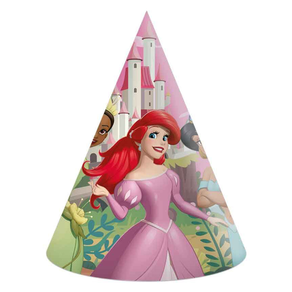 PAPER HATS PRINCESS CREATE YOUR WORLD 6PCS