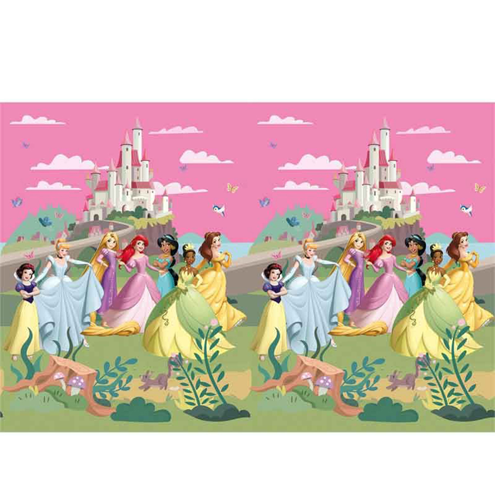 PLASTIC TABLECOVER PRINCESS CREATE YOUR WORLD 120X180CM