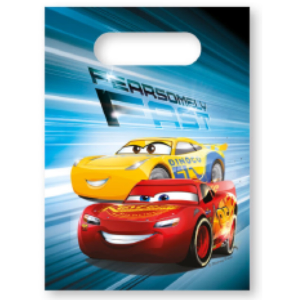 PAPER BAGS CARS VICTORY IS MINE 4PCS