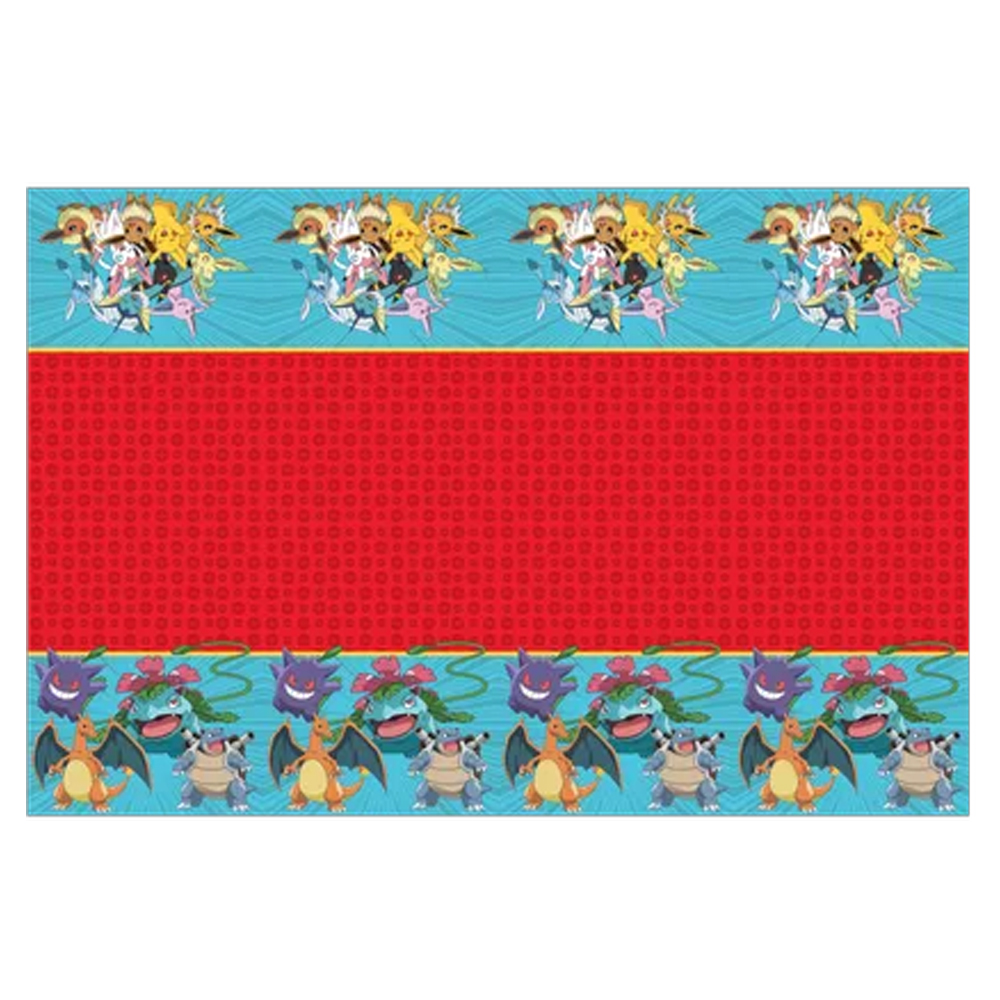 PLASTIC TABLECOVER POKEMON TPC INTERNATIONAL 120X180CM