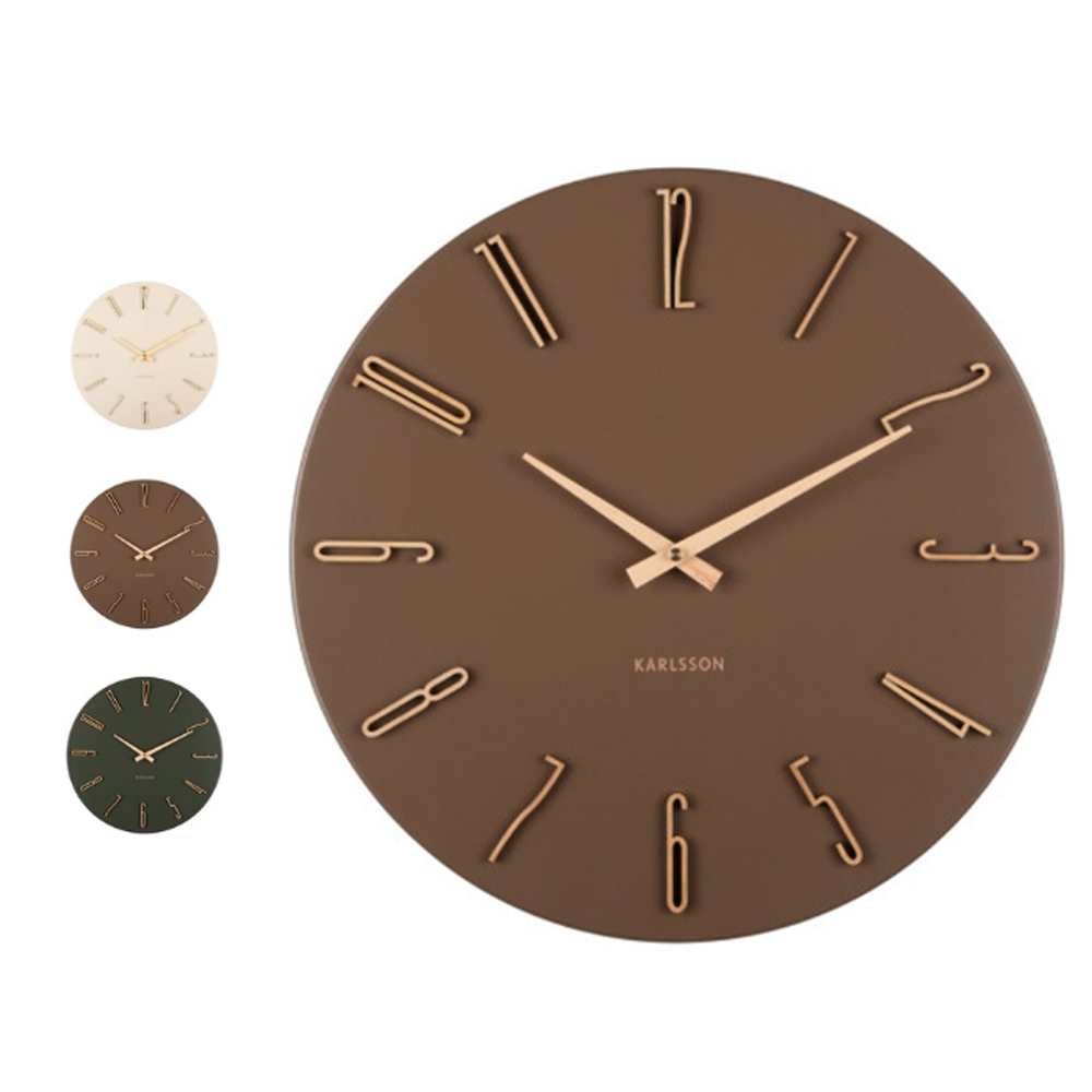 WALL CLOCK ESMERADO 2.1X40CM