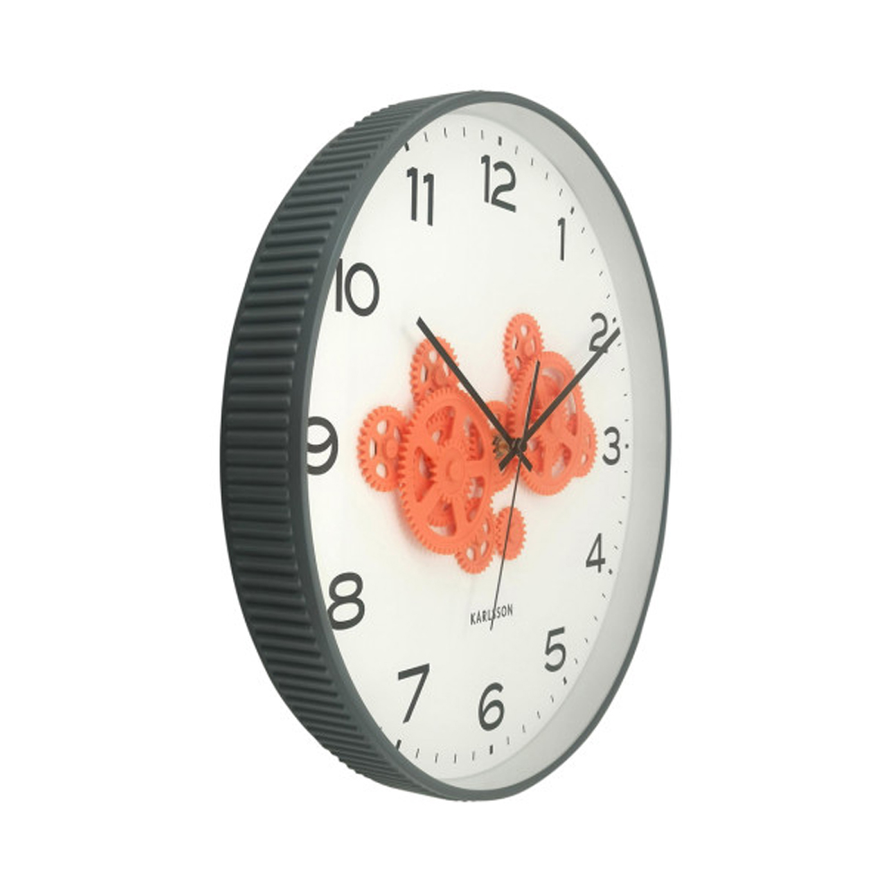 WALL CLOCK OPEN GEAR MOUSE 40.8X5.66X40CM - Image 4