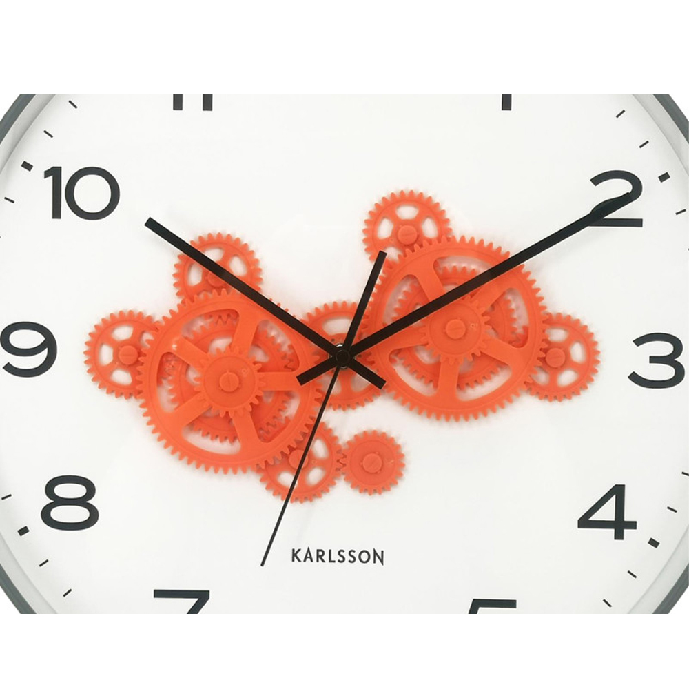 WALL CLOCK OPEN GEAR MOUSE 40.8X5.66X40CM - Image 5