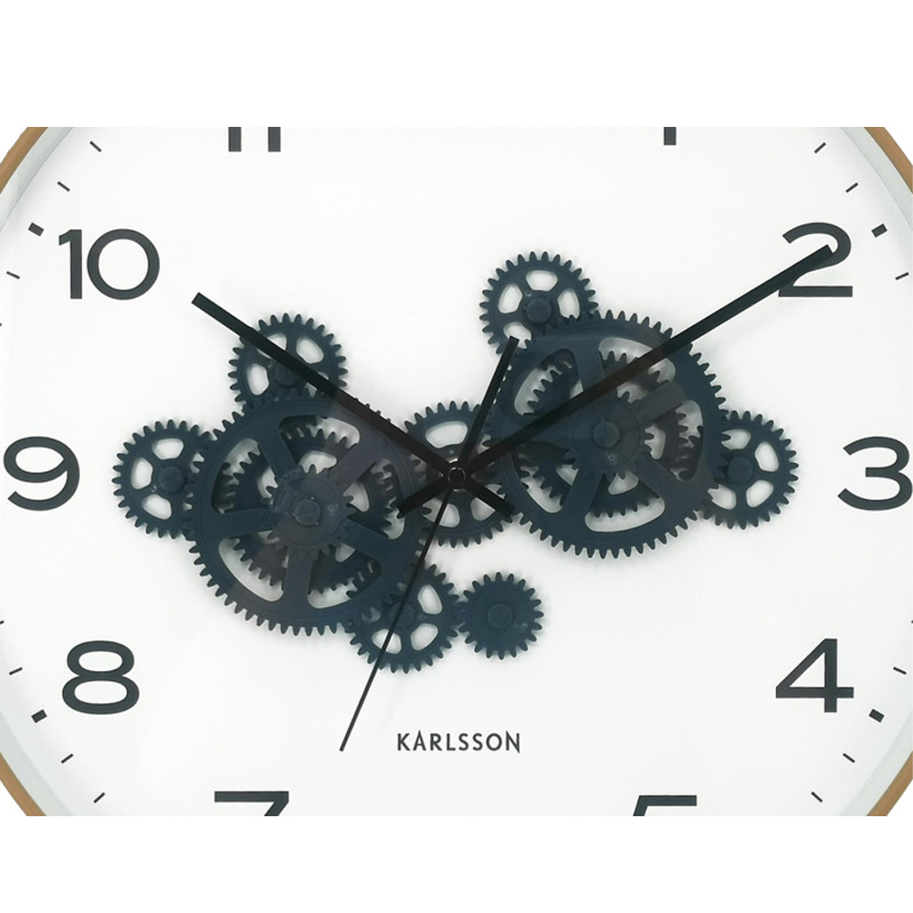 WALL CLOCK OPEN GEAR MOUSE 40.8X5.66X40CM - Image 7